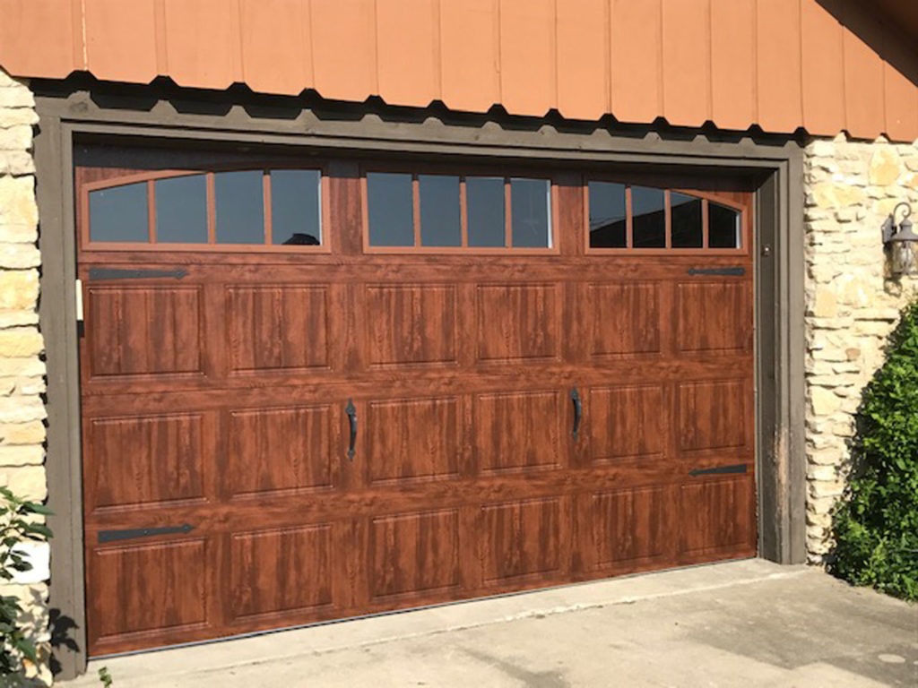 faux wood garage doors lafayette in