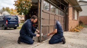 Which Emergency Garage Door Repairs Can Wait in Central Indiana?